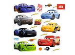 Tatuaggio Da Parete Disney Cars Blu, Rosso, Giallo E Verde - 600230 - 30 X 30 Cm