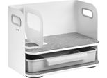 Organizzatore Per Scrivania Con Cassetto E Porta Libri Organizzatore Per Utensili Da Ufficio Organizzatore Per Ufficio Vassoio Per Ufficio Fino A 10 Kg Bianco