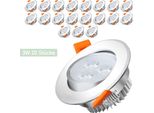 Yakimz 20X 3W Bianco Freddo Led Faretti Da Incasso Faretti Da Soffitto Led Spot Da Soffitto Faretti Da Soffitto Faretti Da Incasso Luci Da Incasso Per Bagno Cucina Camera Da Letto