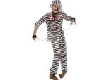 Bristol Novelty - Costume Da "Galeotto"" - Ragazzi BN4419 (S) (Nero/Bianco)"