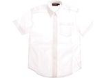 Universal Textiles - Camicia Da Ragazzo - Scuola A Maniche Corte SHIRT387 (98) (Bianco)