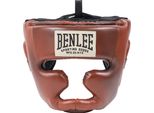 Protezione Della Testa In Pelle Premium Headguard Marrone/Nero/Beige S/M Benlee