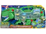 Dinosauro T-Rex Trasportatore Con Auto Da Corsa Teamsterz 1417559 P3