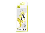 Cavo Usams U52 Microusb 2A Ricarica Rapida 1 M Giallo/Giallo Sj435Usb03 (Us-Sj435)