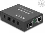 Delock - Convertitore Multimediale - 10Gbe - 1000Base-T, 10Gbase-R, 2,5Gbase-T, 5Gbase-T - Sfp+ / RJ-45 (86861)