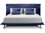 Letto Matrimoniale Struttura Letto Legno Camera Da Letto Blu Classico Prianera Nuovo Jvmoebel