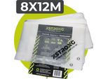 Xstrong Allround 120 - Telone Trasparente - 8X12 - Trasparente - Impermeabile E Resistente Ai Raggi Uv