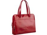 Leonhard Heyden Pelle Cartella Borsa A Tracolla Con Scomparto Per Laptop Cambridge Briefcase 1 Compartment Rot Rosso Scuro