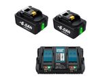 Batteria Ricaricabile Makita Lxt, 18V, Capacità 60Ah, Tecnologia Li-Ion, 1 Set Da 60