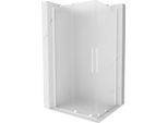 Mexen Velar Duo Cabina Doccia Scorrevole 90 X 80 Cm, Smerigliata, Bianca - 871-090-080-32-20