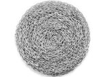 Catena Acciaio Al Carbonio - 5,1 Mm X 76,2 M - Catena A Sbarramento Di Alta Qualità - Catena A Maglie Robuste - Catena Di Sicurezza Per Uso Esterno