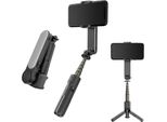 Stabilizzatore Gimbal L09 Con Luce Di Riempimento Bluetooth Bastone Telescopico Per Selfie E Riprese Video Treppiede Nero