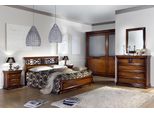 Camera Da Letto Marrone Mobili Vaccari Cav Giovanni Letti In Legno Massello Nuovo