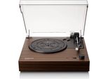 Lenco LS-15WD - Giradischi Con Bluetooth®, Due Diffusori Integrati E Testina AT3600L - Legno