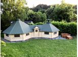 Casa Capanna Doppio Grillkota Gazebo Case Da Campeggio Rifugi Di Montagna Capanne