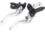 Cnc Disco Freno Pompa 7/8 22 Mm Idraulico Regolabile Frizione Angolo Montaggio Fuoristrada Moto Modifica Generale Argento