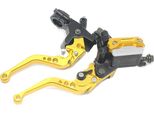 Cnc Disco Freno Pompa 7/8 22 Mm Idraulico Regolabile Frizione Angolo Montaggio Fuoristrada Moto Modifica Generale D'oro
