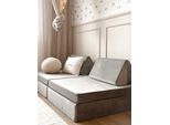 Panchina Montessori Standard - Grigio Velluto