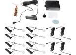 Sensore Di Parcheggio Auto Sistema Radar Di Ritorno Con 8 Sensori Rilevamento Della Distanza Display Lcd Cicalino Di Avviso Sonoro