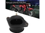 Stivale Del Collettore Di Aspirazione Del Carburatore, Giunto A Scarpa Del Carburatore 4PCS Plastica Nera -Alte Prestazioni Per Moto
