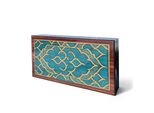 Backgammon Orientale Biggdesign, Corpo In Mdf, Chiusura Magnetica, Rivestimento Protettivo Lucido, Superficie Di Gioco Antigraffio, Dadi E Pedine Inclusi
