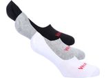 Wrangler - Calze Antinfortunistiche Per Uomo/Donna Unisex (Confezione Da 3) GT6255 (43 Eu - 45,5 Eu) (Nero/Bianco/Grigio)
