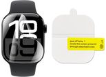 Inf Pellicola Protettiva Idrogel Curva Ad Alta Definizione Per Apple Watch 40Mm (Serie 4/5/6/SE) - Posizionamento A Mezza Adsorbimento (Confezione Da 3)