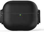 Inf Custodia Protettiva In Silicone Per Airpods 4 - Antigraffio, Antipolvere Nero