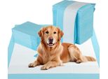 Costway 100 Pezzi 90X90Cm Assorbenti Per Cani, A Prova Di Perdite, Assorbenti Per Cuccioli, Assorbenti Igienici Usa E Getta, Assorbenti Per L'addestramento Dei Cuccioli