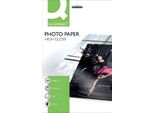 Q-Connect® KF02163 Carta Fotografica A Getto D'inchiostro - A4, Lucida, 260 G/M², 20 Fogli