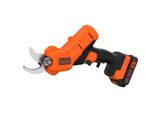 Black & Decker Akku-Gartenschere, 18V/2,0Ah
