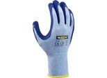 Texxor Guanto In Poliestere Lavorato A Maglia In Lattice Azzurro Screziato/Blu Medio-9