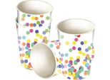 Haza Witbaard Cups Confetti, 8St.