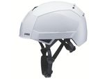 Uvex Casco Di Sicurezza Perfexxion 9720040 Bianco, Casco Industriale, Da Alpinismo E Ciclismo, Rotella Girevole, Attacco Euroslot Taglia:L