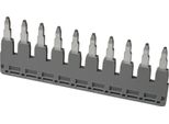 Ponte Di Inserimento Ponte A Innesto Connettore Trasversale A 10 Poli Per Morsettiera DS10 Dgn 7044