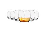 6X Bicchieri Da Whisky Empire 405Ml - Set Di Bicchieri Di Vetro Old Fashioned Scotch Bourbon Rum Cocktail Tumbler - Da Lav