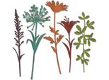 Sizzix 664164 Fustella Da Taglio Fiori Di Campo 2 5 Pz