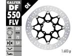 Disco Freno Galfer DF550FLV Round Flottante Anteriore 320X5Mm Per Royal Enfield Continental Interceptor 650 Ccm Anno 2018 - 2022