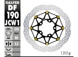 Set Disco Freno Galfer 2X DF190JCW1G03 Wave® Floatech Racing Flottante Anteriore 310X5,5 Mm Per Kawasaki Zx 14 R Klz Versys Zzr Abs Z Sx Versione E ZX-10R Anno 14 - 2025