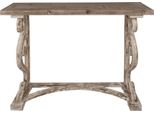 Tavolino Clayre & Eef 125X39X92 Cm In Legno Marrone