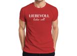 Maglietta Da Uomo "Loving Dear"", Divertente Regalo Per La Fidanzata, Rosso, 3XL"