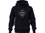 Non Conosco L'alcool Residuo Che Bevo, Birra Divertente Che Dice Festa Felpa Con Cappuccio Unisex, Marina, 3XL