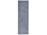 Vidaxl Tappeto Shaggy A Pelo Alto Moderno Blu 80X250 Cm