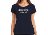 Maglietta Da Donna Con Scritta "Loving Dear"", Regalo Divertente Per La Fidanzata, Navy, Xxl"