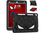 Custodia Protettiva Per Ipad 10.2 2021/2020/2019, Ipad 9°/8°/7° Generazione, Robusto Supporto Antiurto Per Bambini Ragazzi Nero