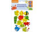 Magnete In Legno Per Animali 40 Mm 4 Pezzi