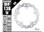 Set Di Dischi Freno Galfer 2X DF138W Wave® Rigido Anteriore 296X4.5Mm Per Honda Cb R Hornet X Cbr F 125 - 500 Ccm Anno 2018 - 2025