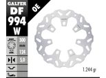 Set Dischi Freno Galfer 2X DF994W Wave® Anteriori Rigidi 300X5Mm Per Harley Davidson Fltrxse Road Glide Cvo 1923 Ccm Anno 2021 - 2022