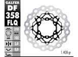 Set Di Dischi Freno Galfer 2X DF358FLQ Cubiq® Flottante Anteriore 310X5Mm Per Suzuki GSX-R 600 - 1000 Ccm Anno 2008 - 2021