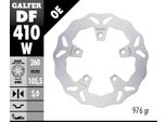 Set Di Dischi Freno Galfer 2X DF410W Wave® Rigido Anteriore 260X5Mm Per Kymco Xciting K-XCT I R I 250 - 500 Ccm